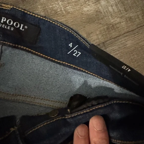 Liverpool Los Angeles High Rise Skinny Jeans Size 4/27 Dark Wash NWT Stretch - Picture 4 of 6